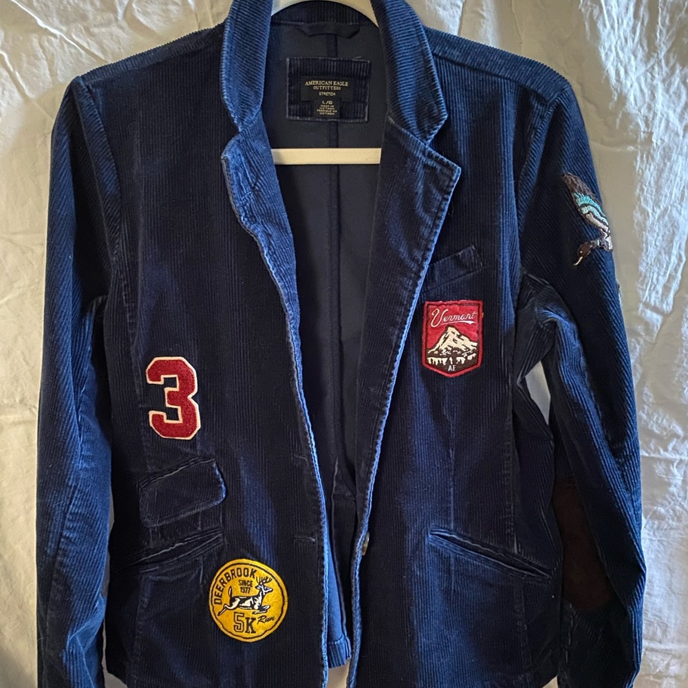 Vintage American Eagle corduroy blazer